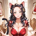 ね、これ、どうかな？（お婆様主催のパーティ用。もちろんエスコートよろしくね♡） 2枚目