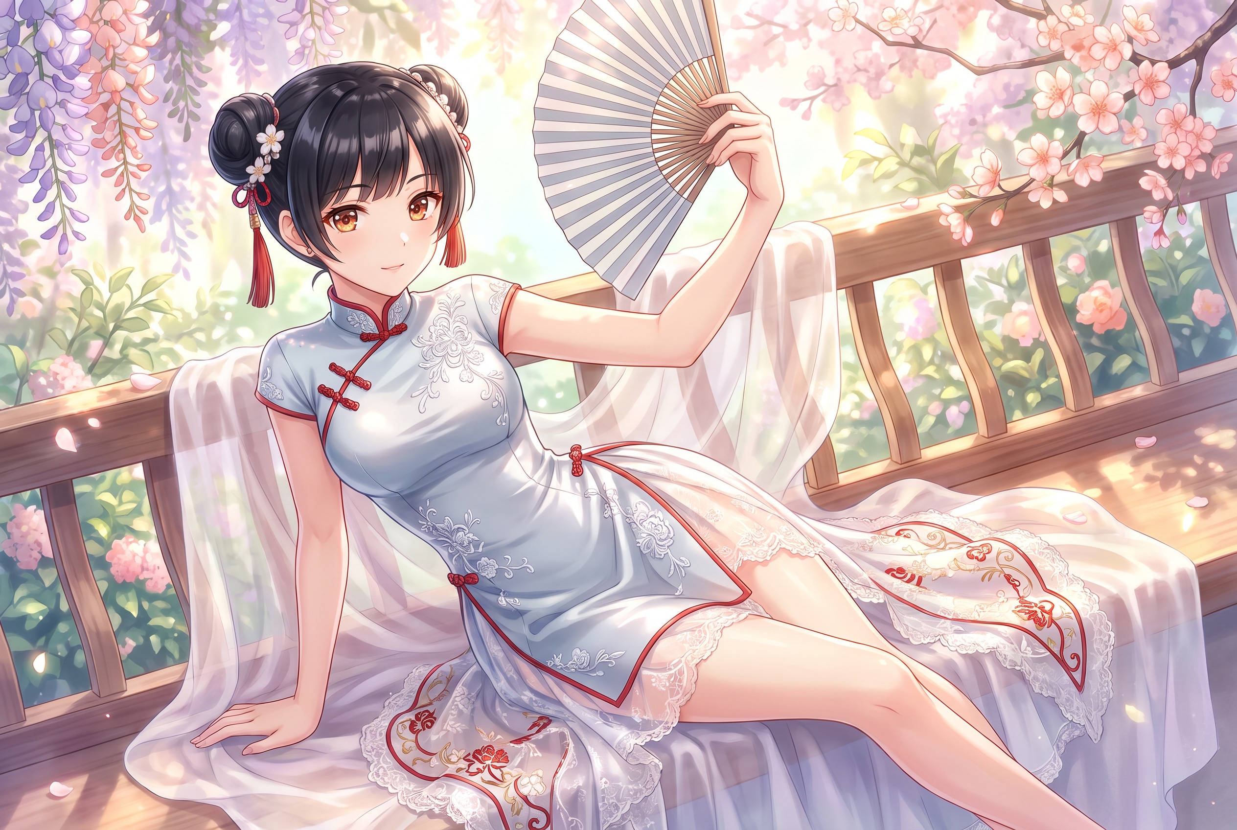 花影扇舞玉簪譚 | の人気AIイラスト・グラビア
