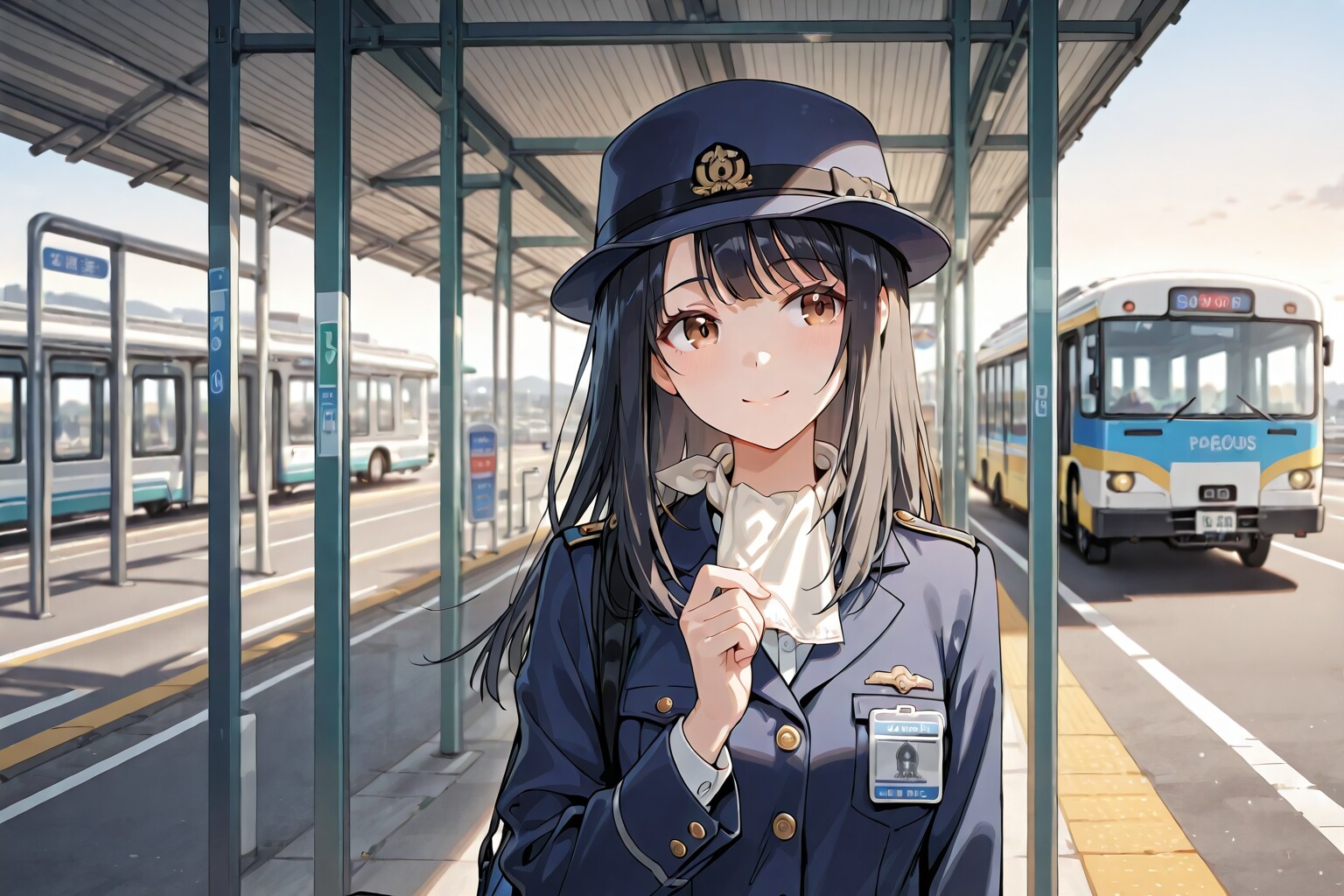 今日から私はバスガイド！