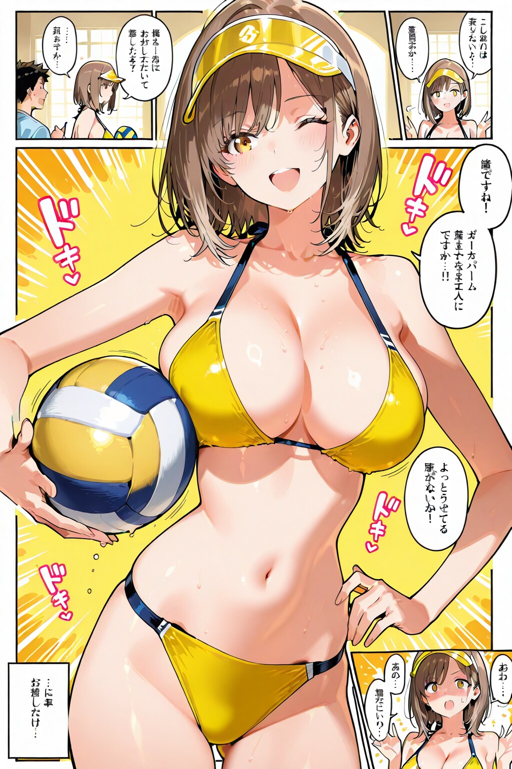 ビーチのはいきゅーぶ！