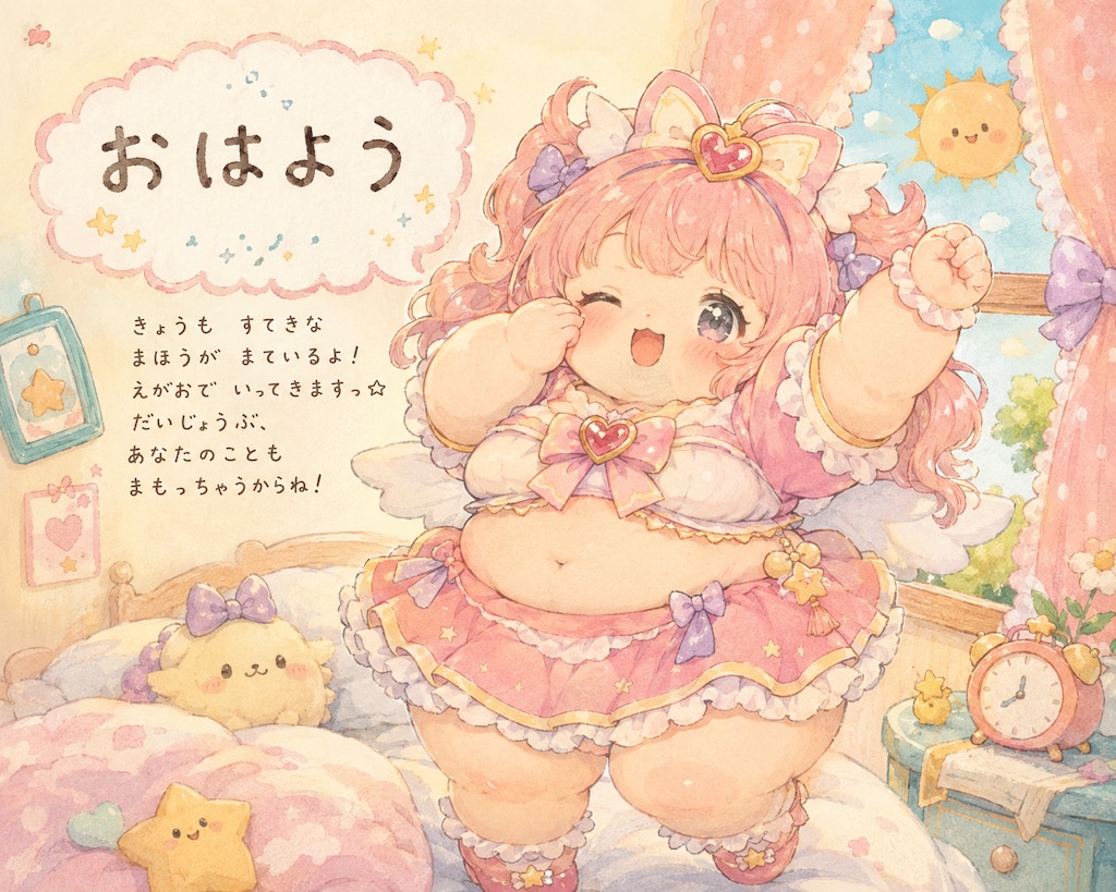 「おはよう」な魔法少女