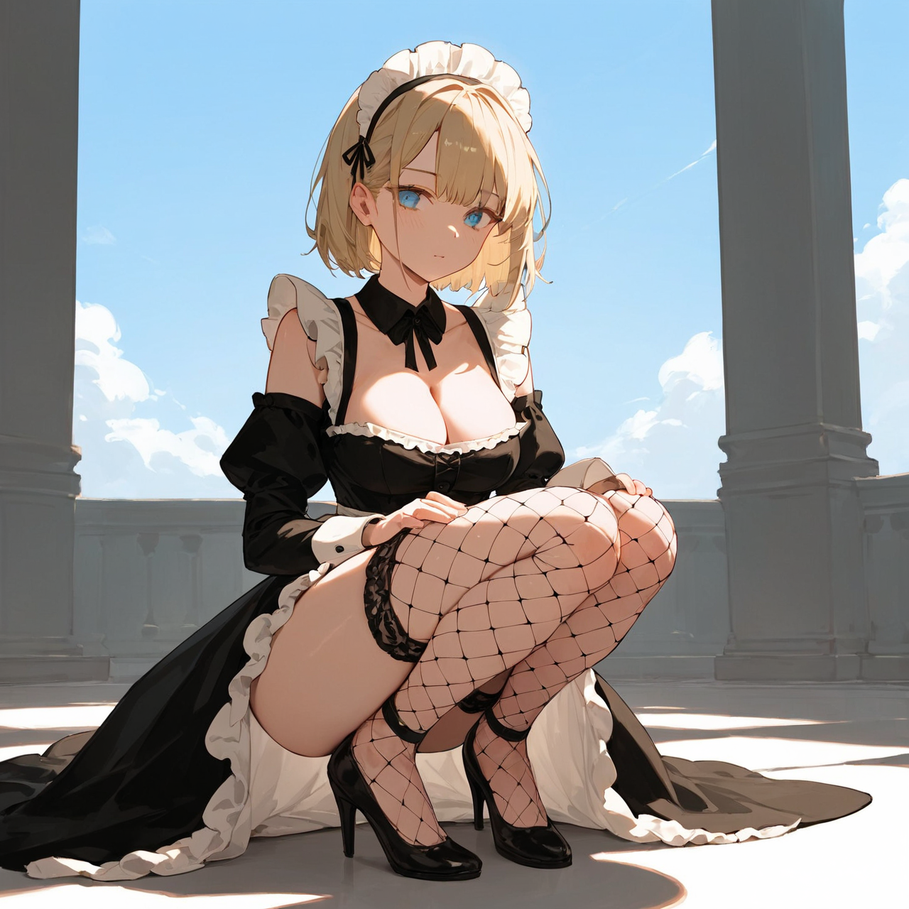 ハイヒールメイドさん | の人気AIイラスト・グラビア