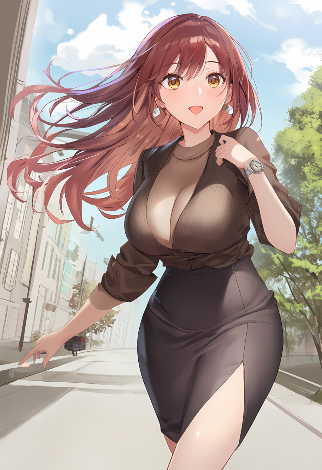 ノノカの朝通勤スタイル🌥🚶‍♀️