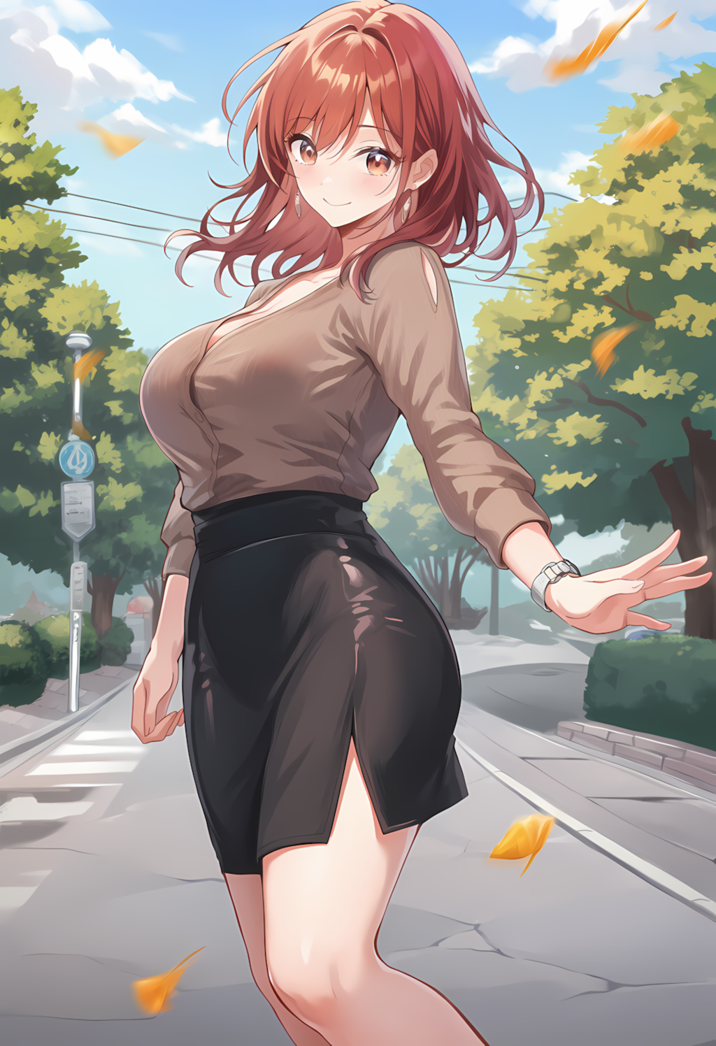 ノノカの朝通勤スタイル🌥🚶‍♀️