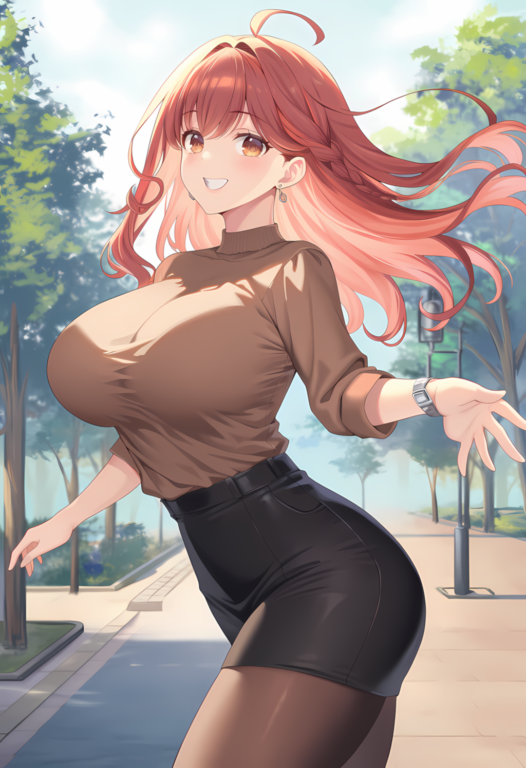 ノノカの朝通勤スタイル🌥🚶‍♀️