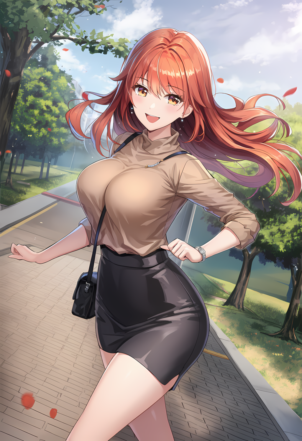 ノノカの朝通勤スタイル🌥🚶‍♀️