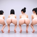 オナラ4人娘 2枚目
