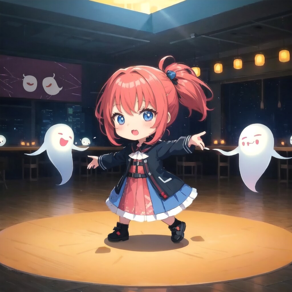 踊る幽霊 | の人気AIイラスト・グラビア