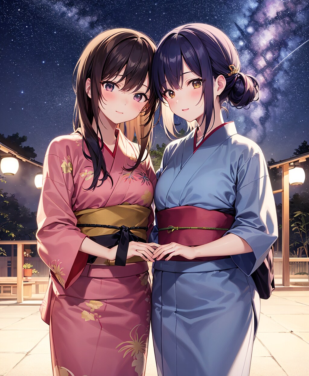 七夕　ユリ