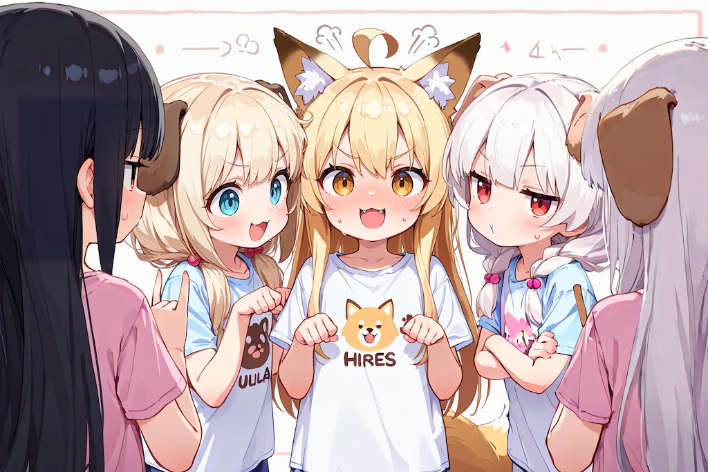 イ、イッヌだワン！