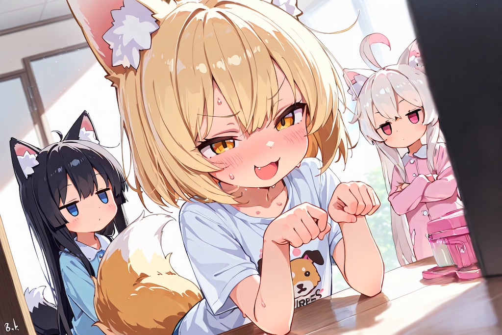 イ、イッヌだワン！