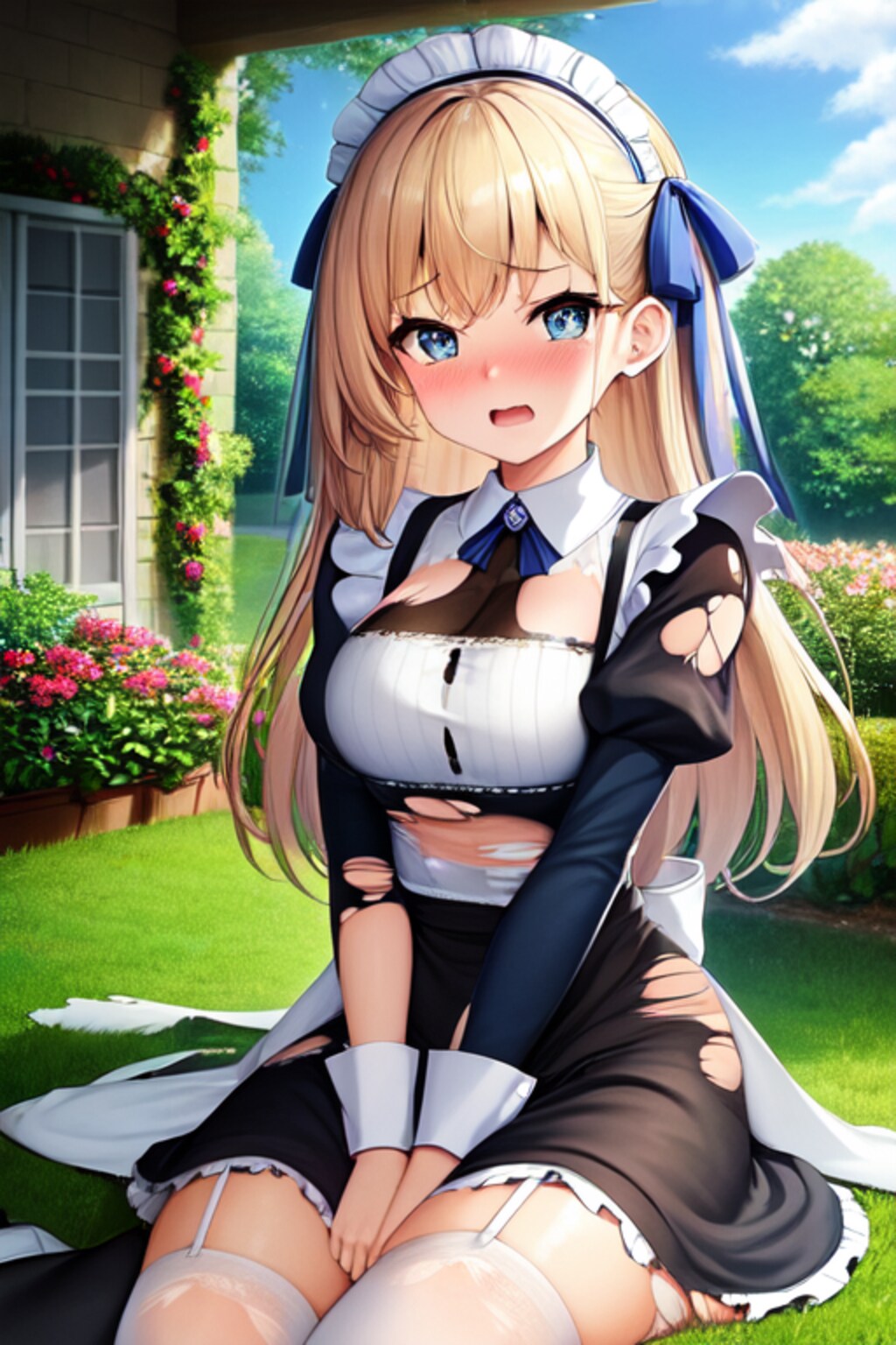 メイドさん大ピンチ！