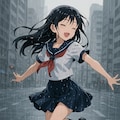 雨に踊れば 4枚目