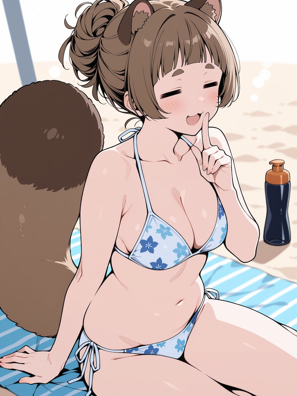 橘音と美登里の初ビキニ公開！