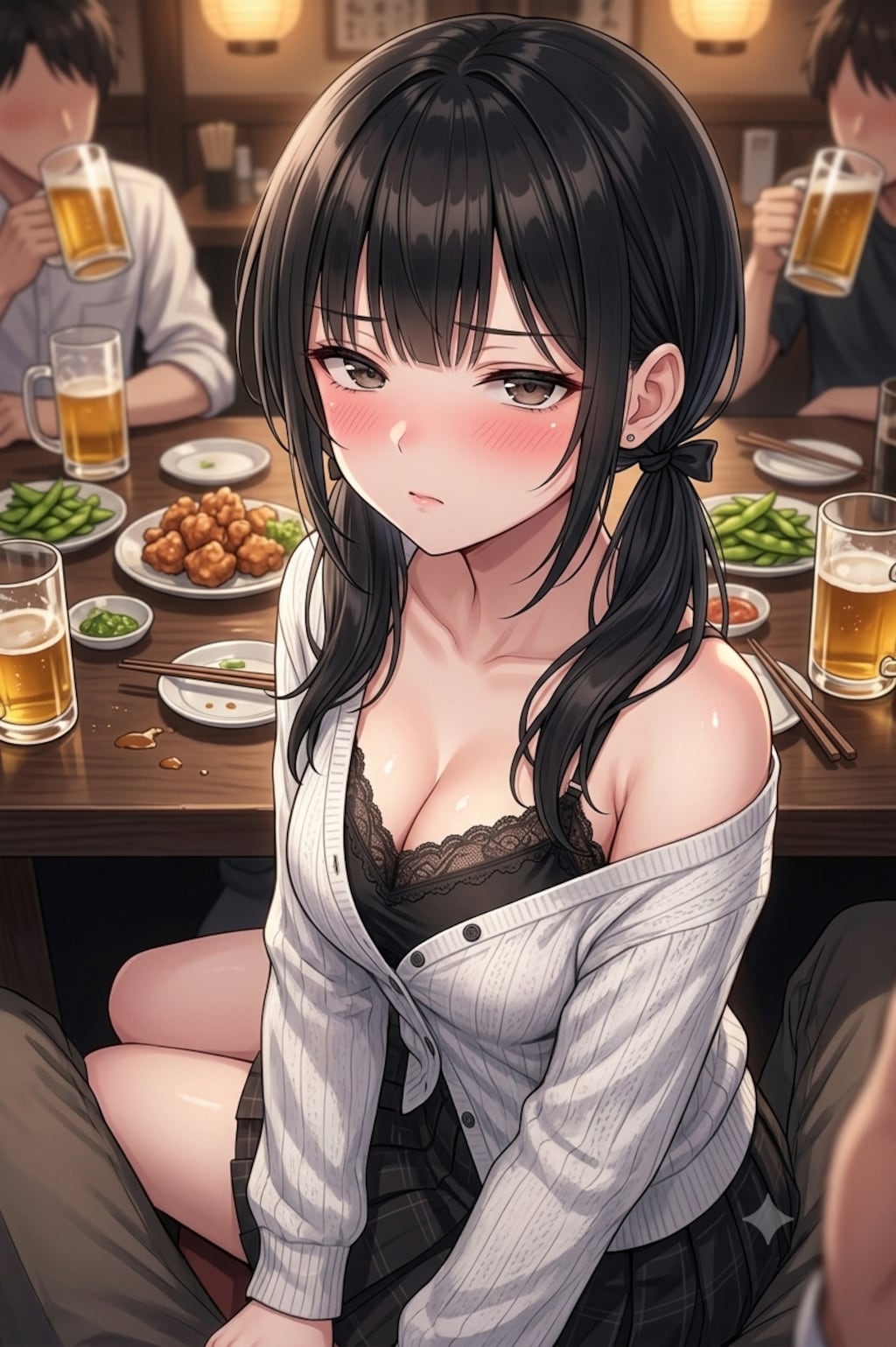 【マイ】飲み会で先輩に甘えている