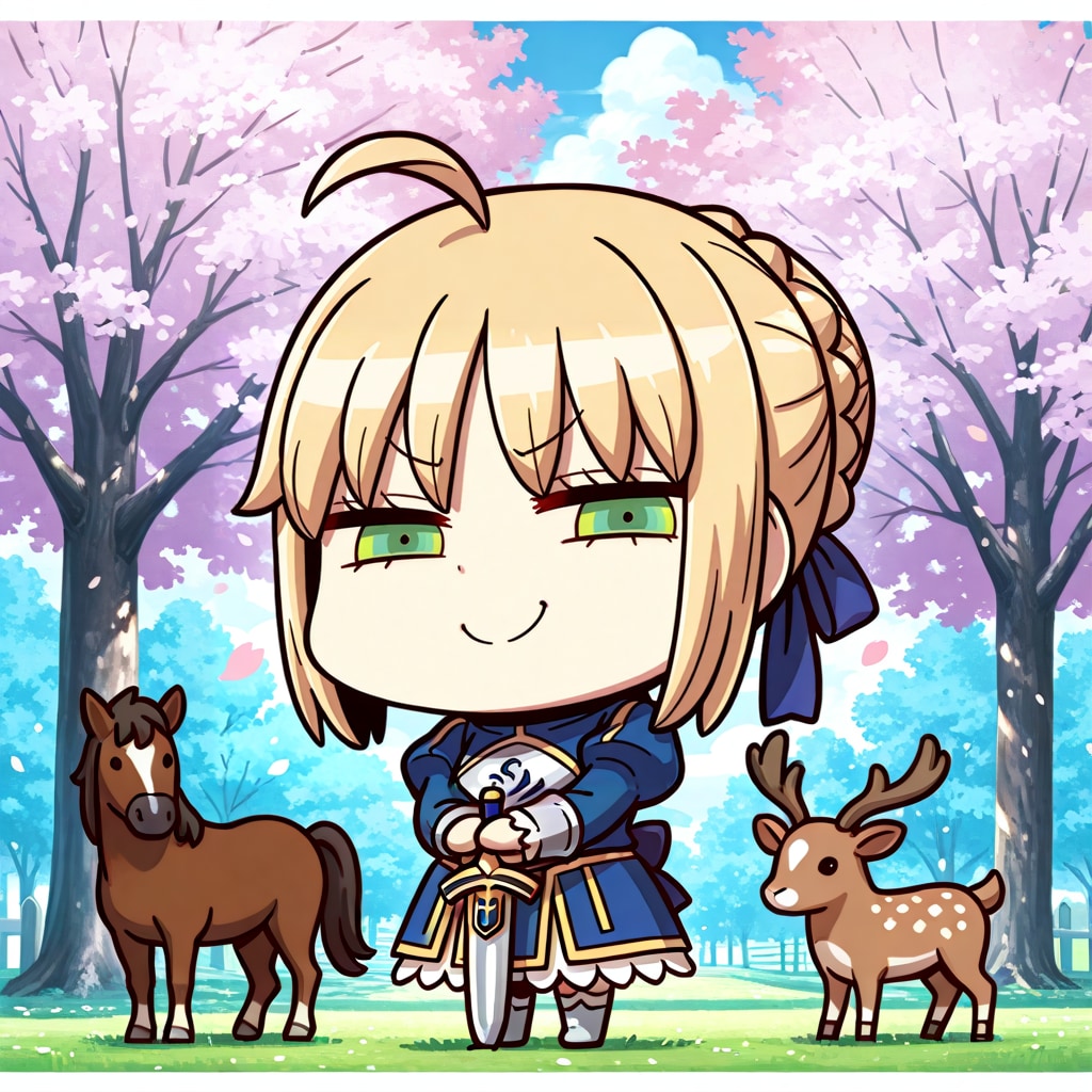 馬と鹿とセイバー