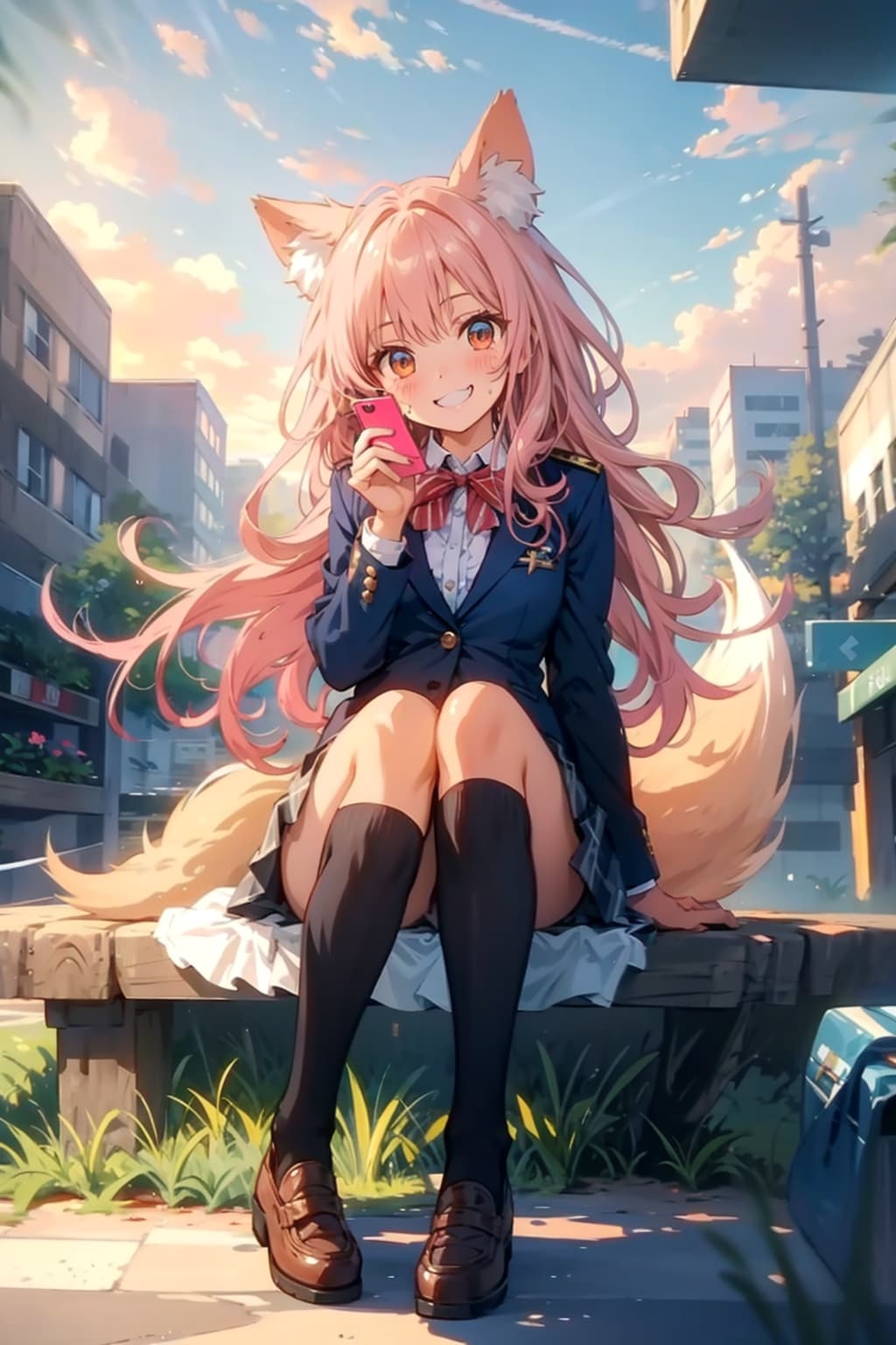 今日の狐耳娘