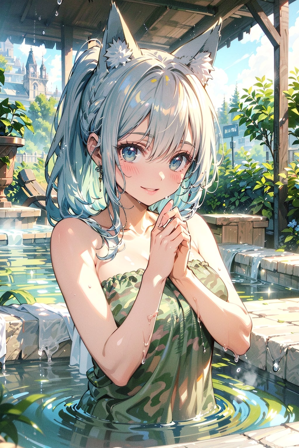 カモフラ温泉旅行♨️🐺✨