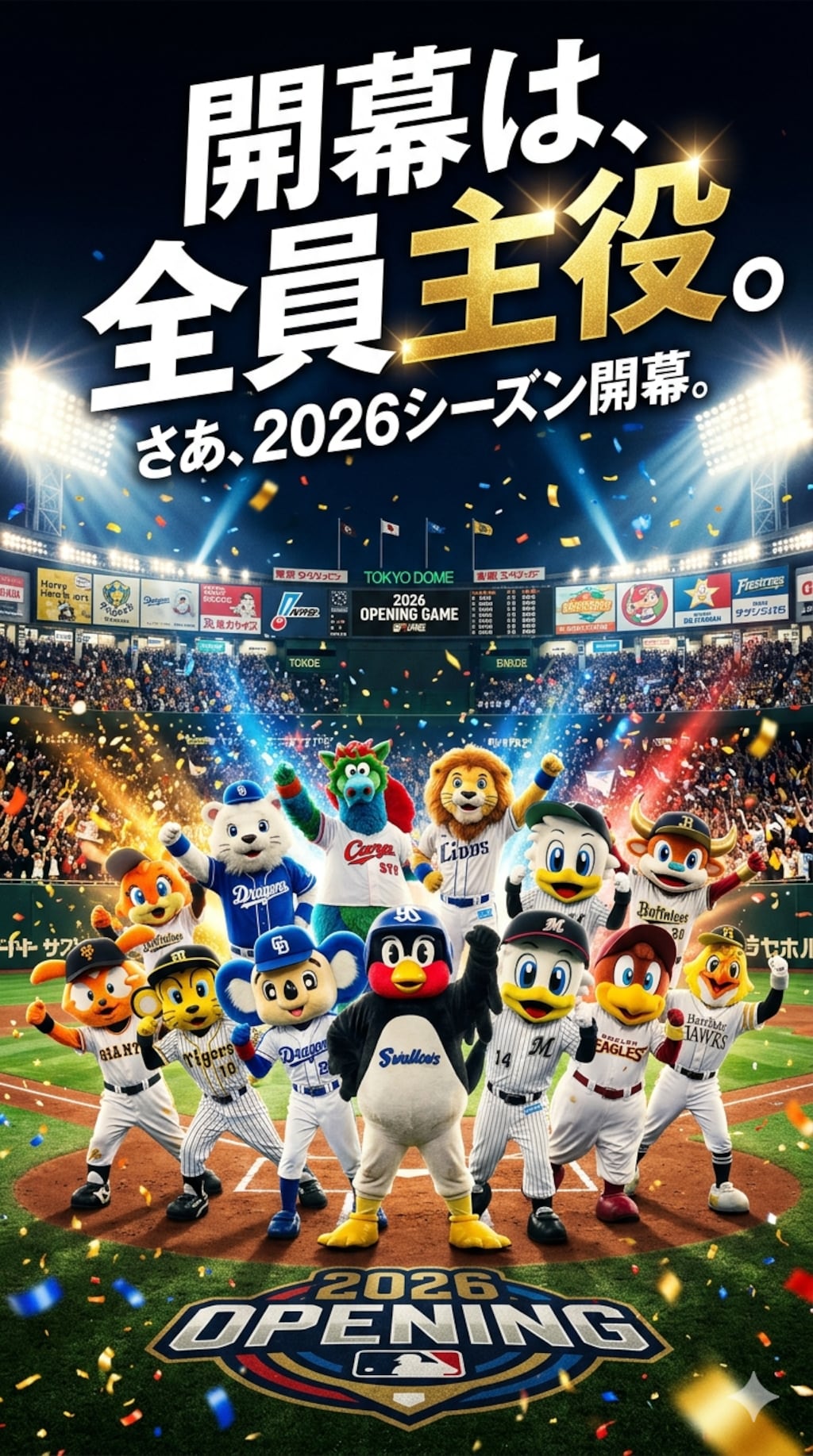 いよいよ開幕！