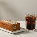 デザートのバナナケーキとアイス珈琲のセット 4枚目