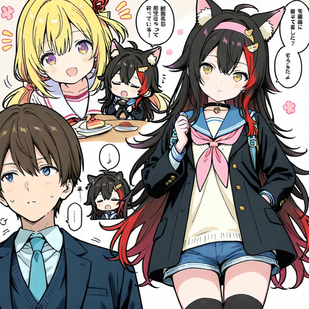 嫐 | の人気AIイラスト・グラビア