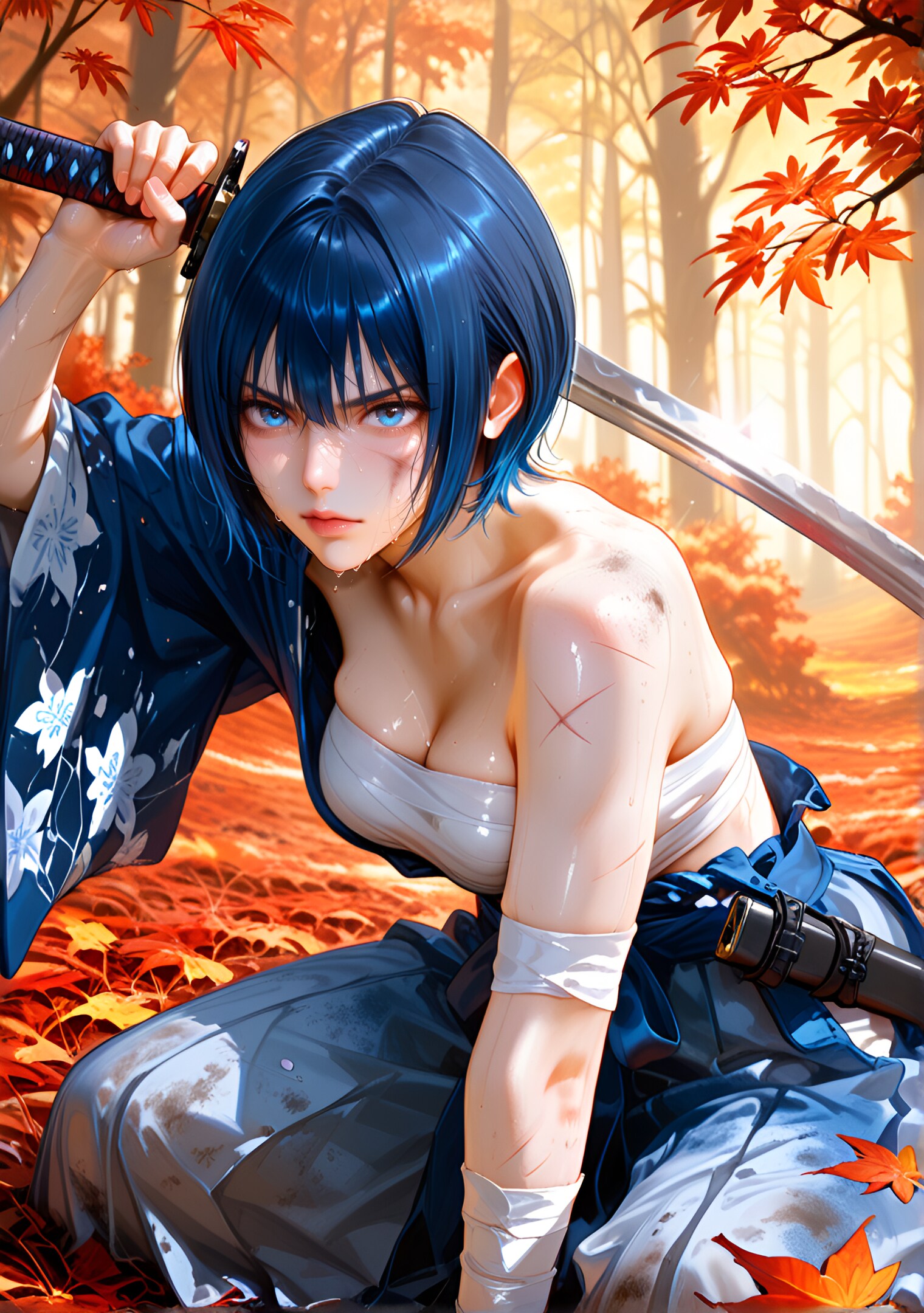 蒼井海（AoiUmi）帯刀