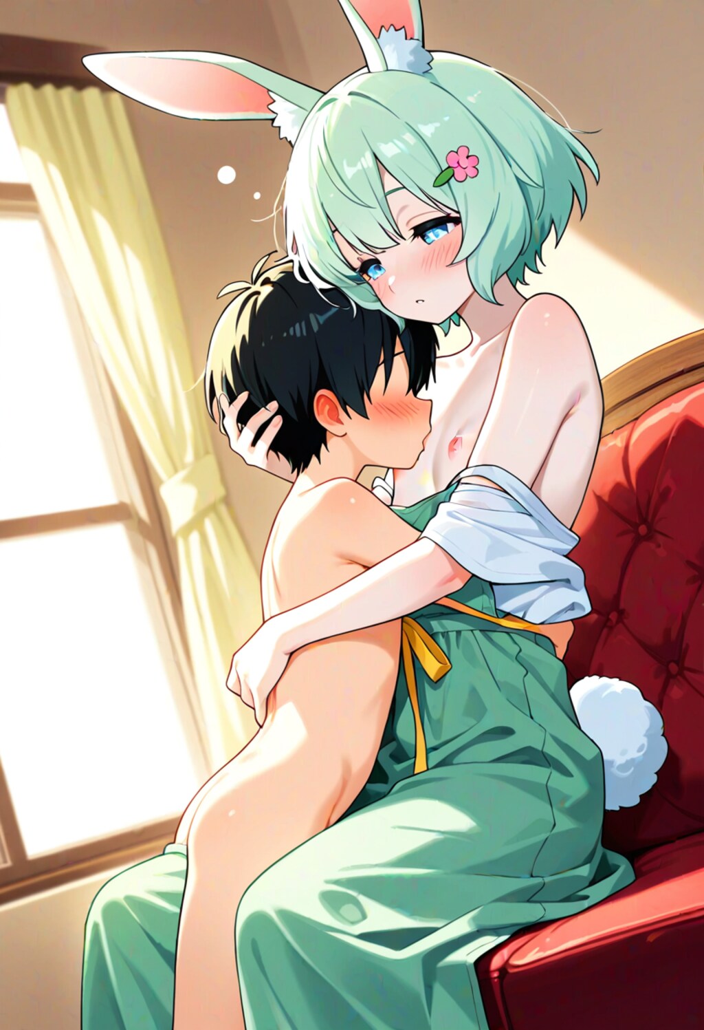 「んふふ、離したくないよぉ…ずっとこうしてて」