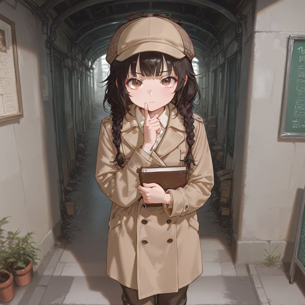 三つ編みちゃんの推理