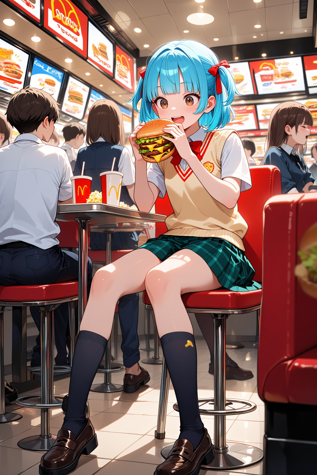 ウズリポちゃん遊園地に行く