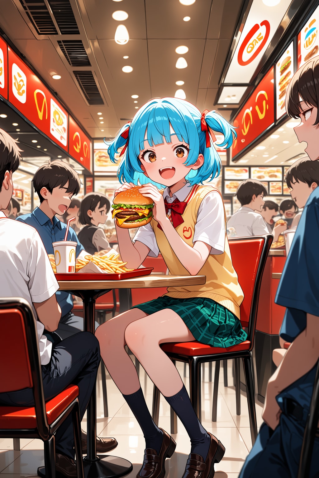 ウズリポちゃん遊園地に行く