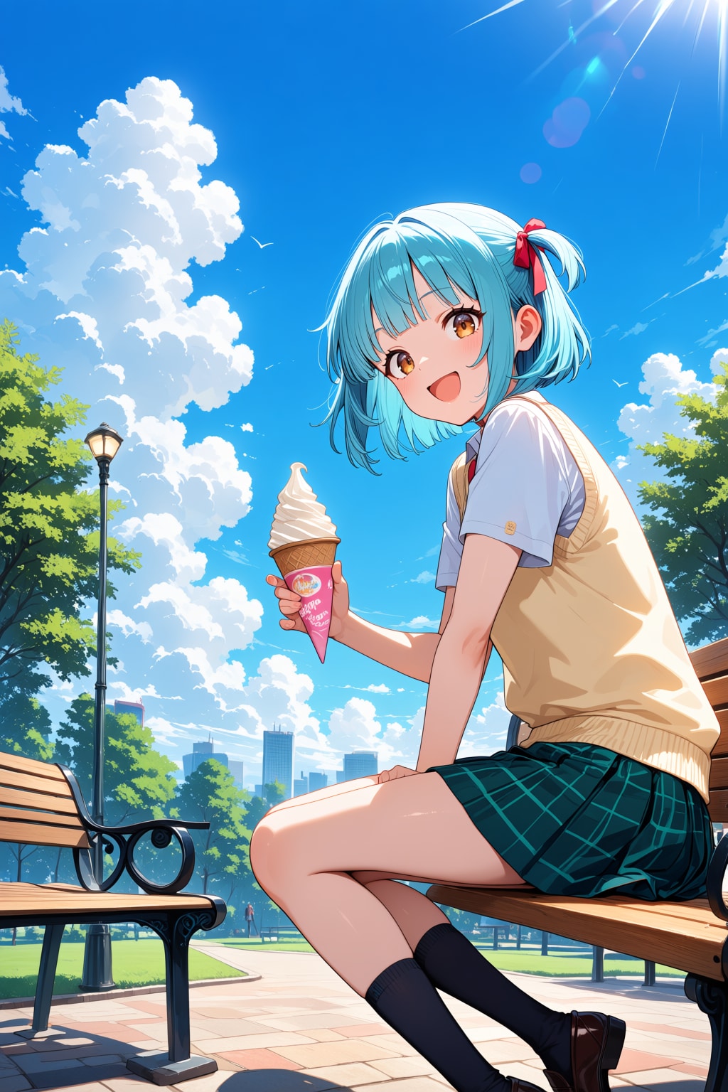 ウズリポちゃん遊園地に行く