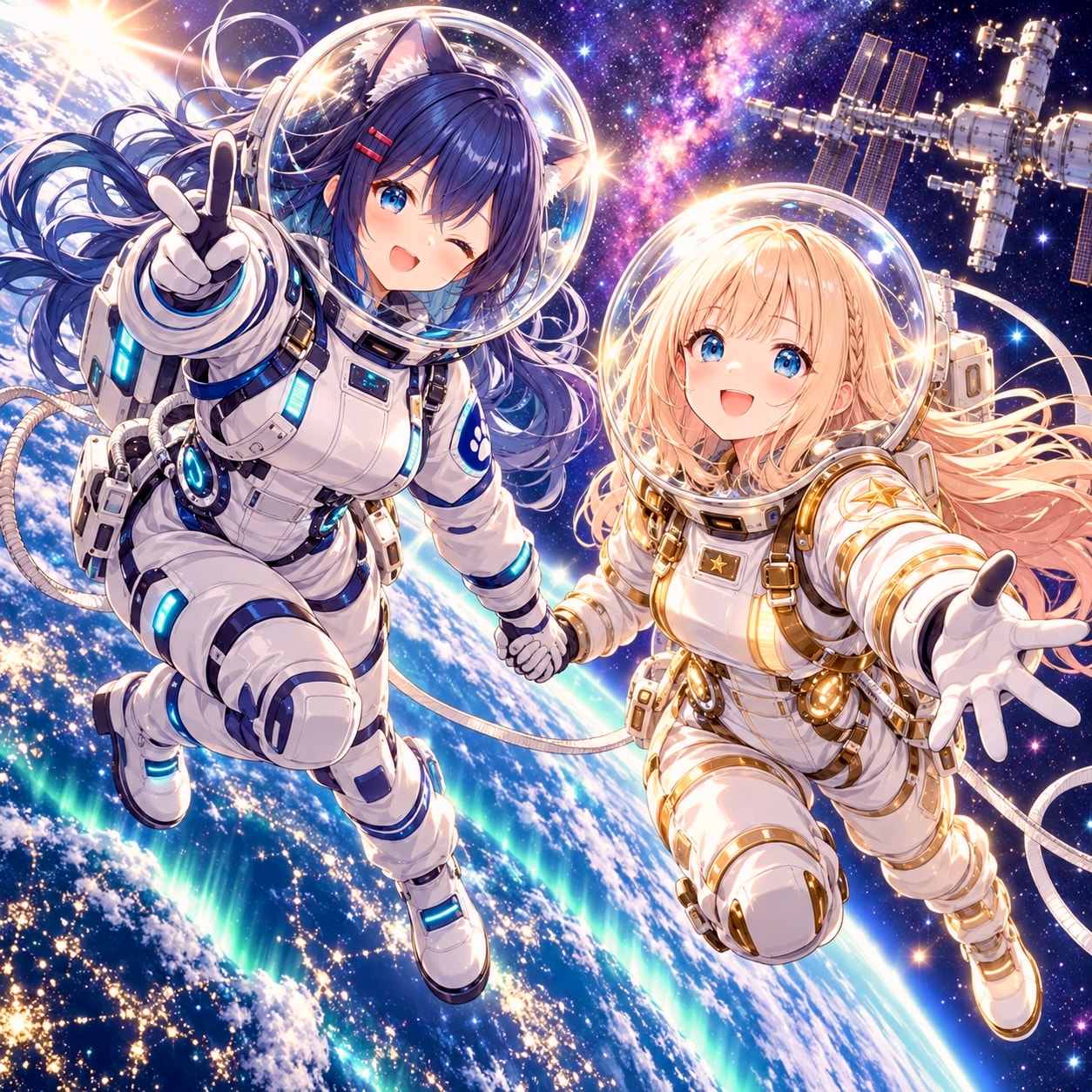 憧れの宇宙旅行🚀 | の人気AIイラスト・グラビア