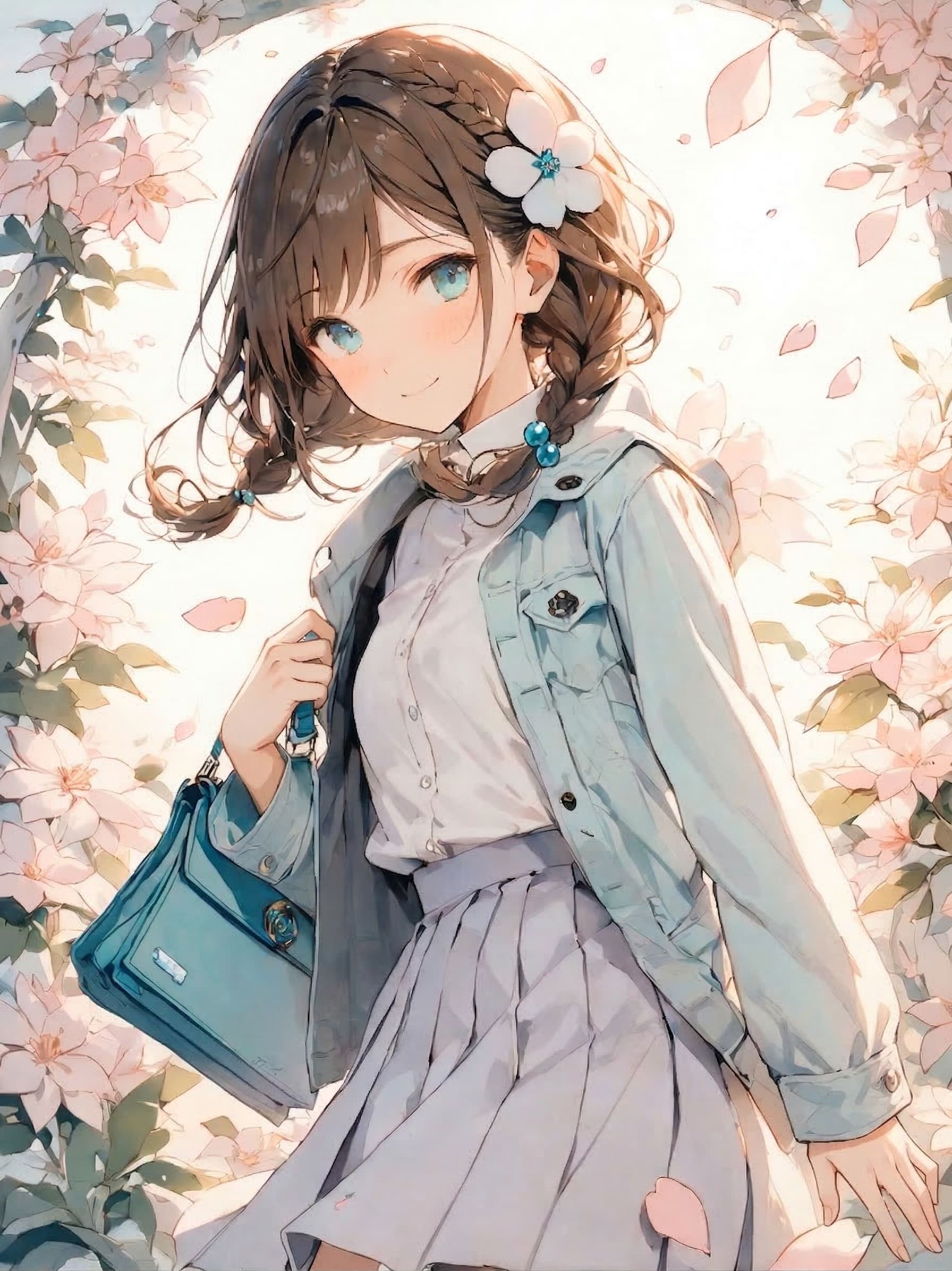 入学式🍀 | の人気AIイラスト・グラビア