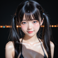 黒髪ロング、ゆるふわ 8枚目
