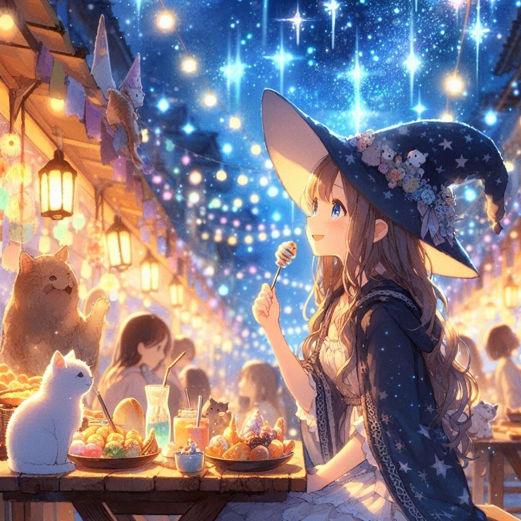 魔法少女とお祭り