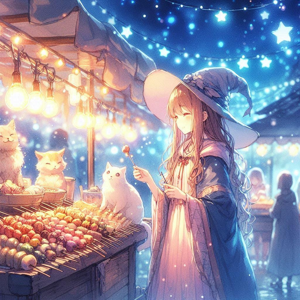 魔法少女とお祭り