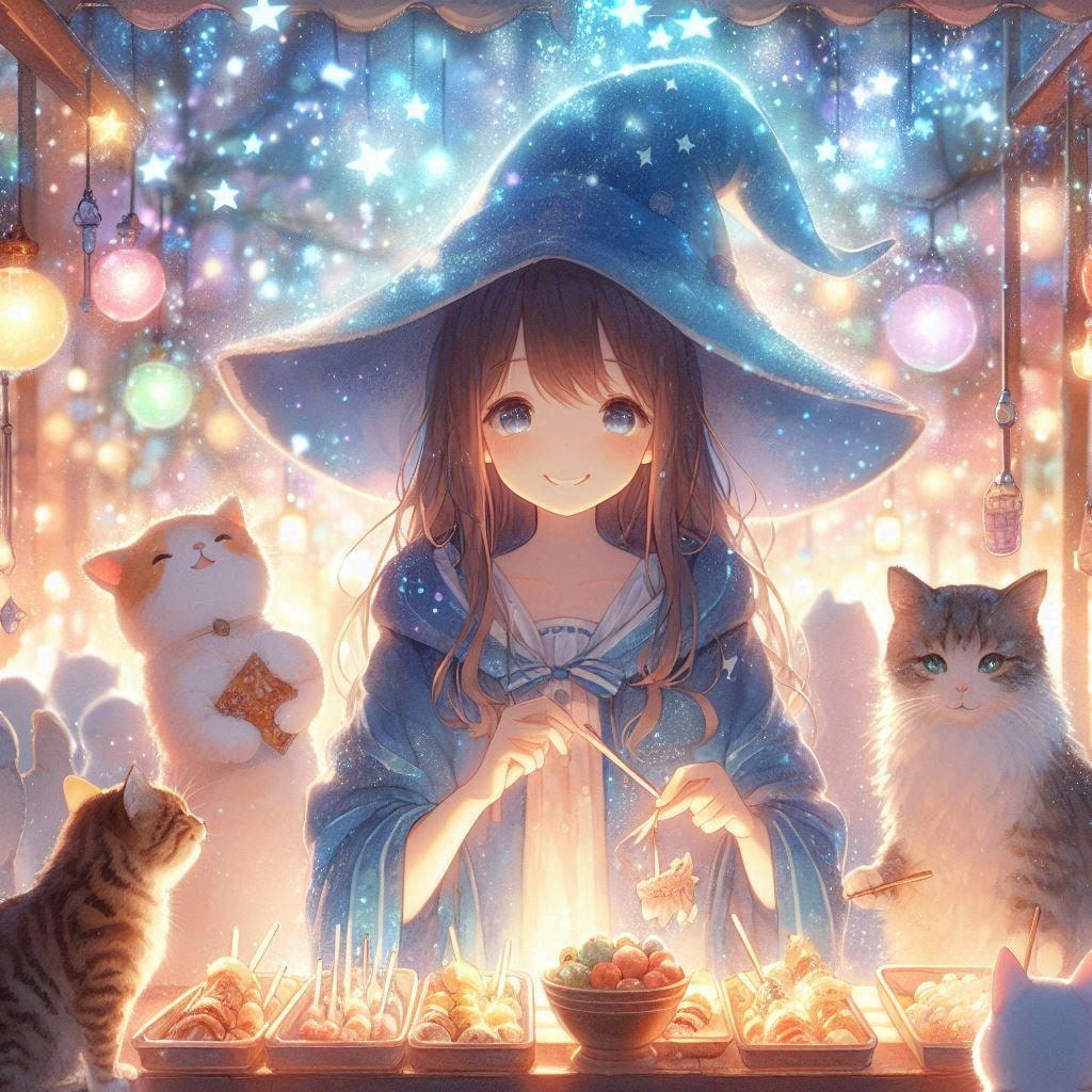 魔法少女とお祭り