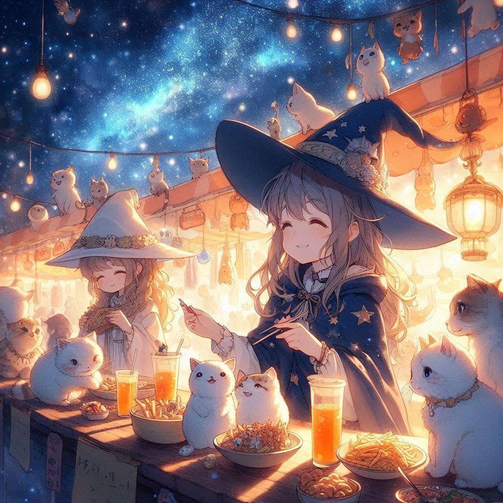 魔法少女とお祭り