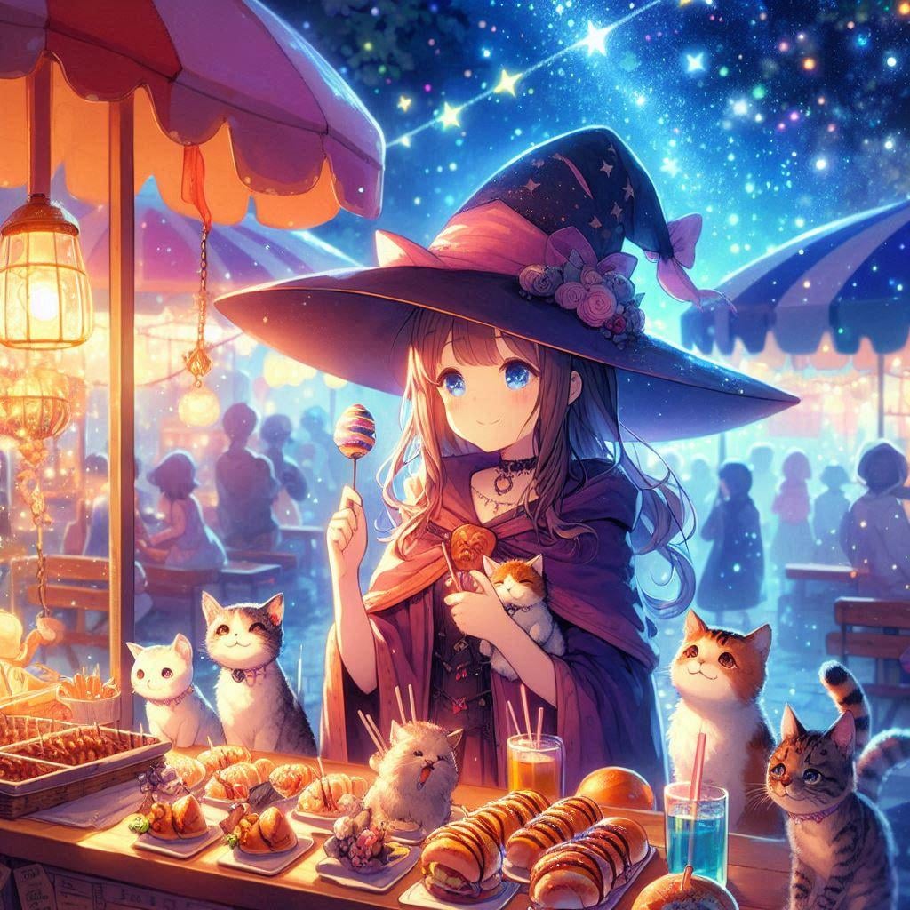 魔法少女とお祭り