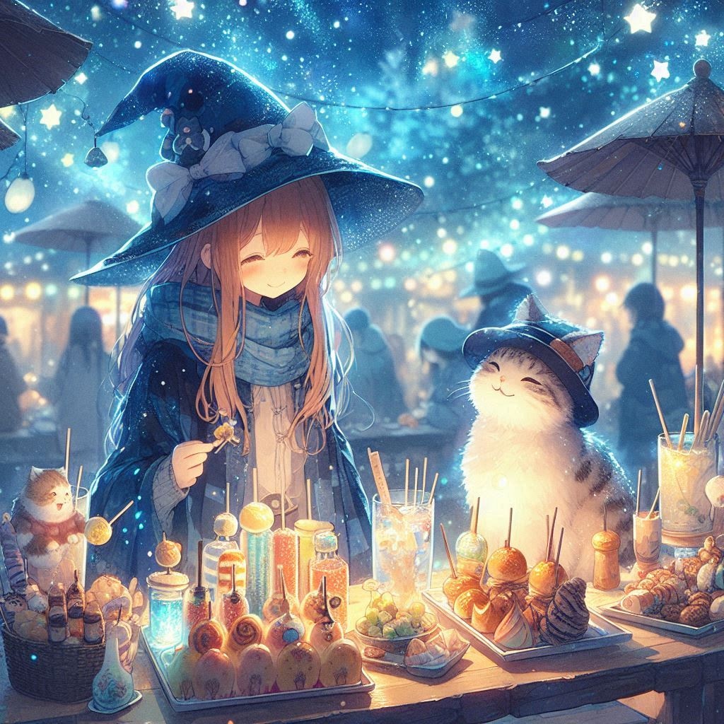 魔法少女とお祭り