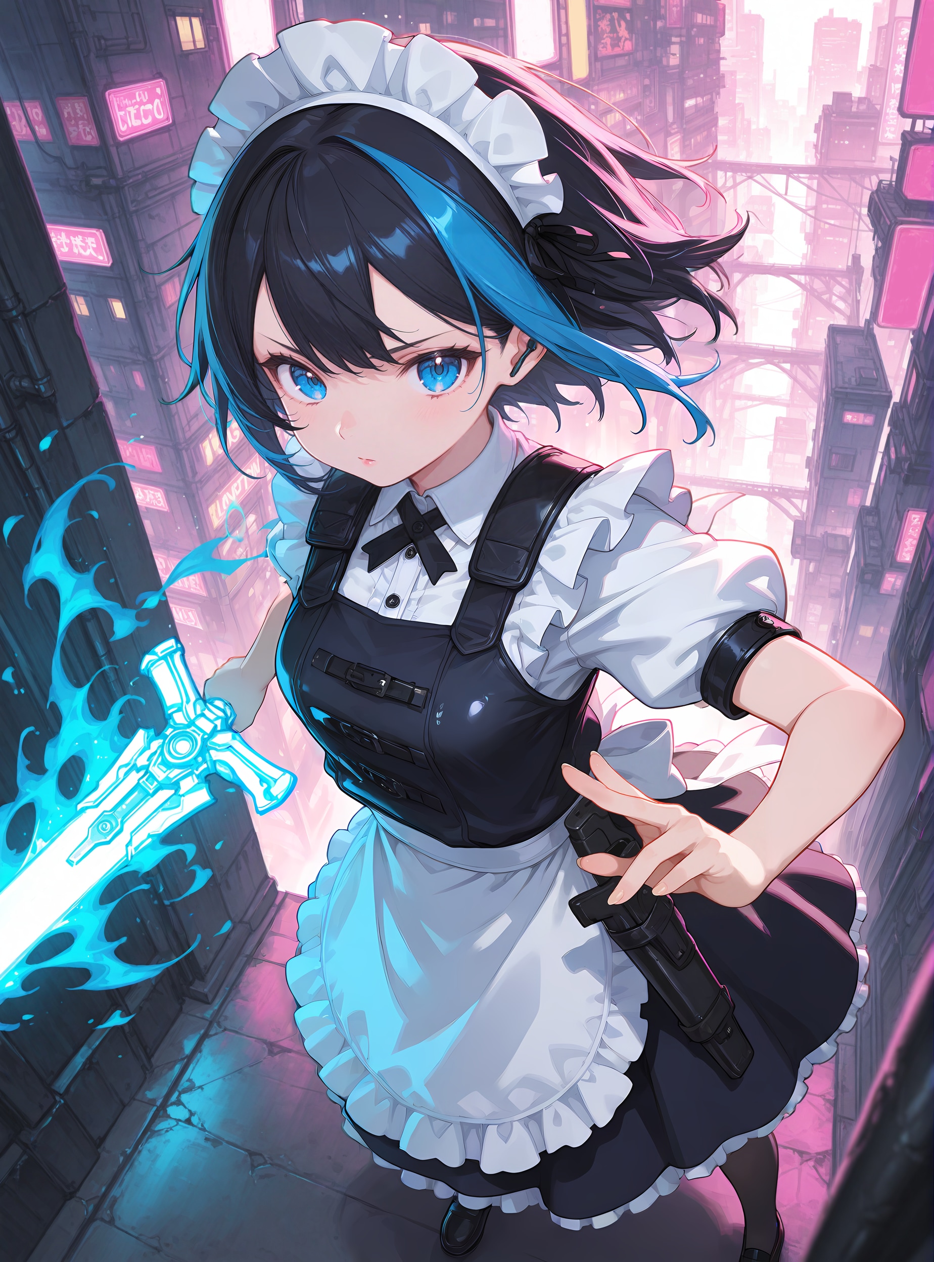 Tactical Maid Wizard | の人気AIイラスト・グラビア