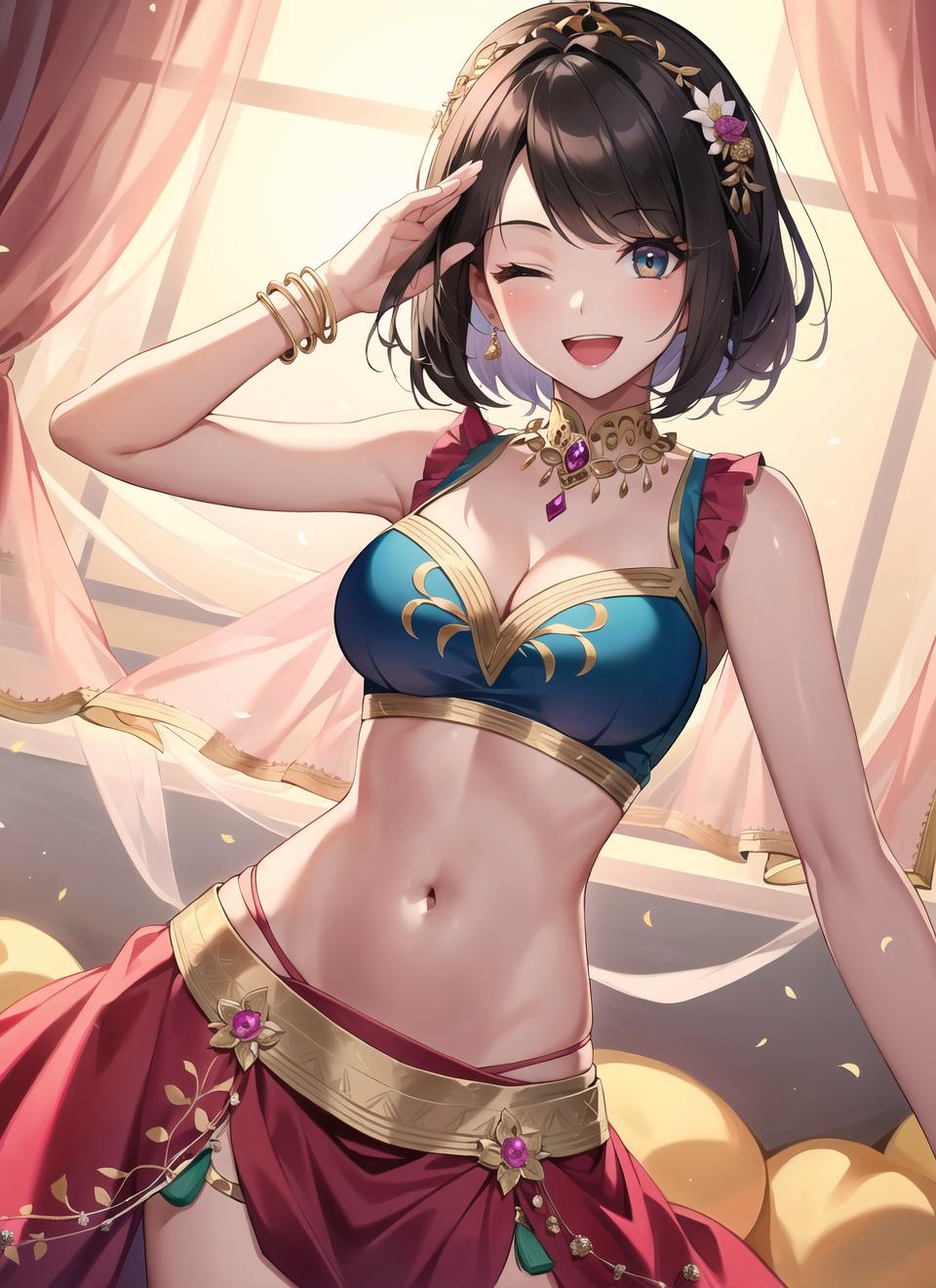 へそ出し