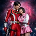 戦隊レッドとピンク（恋人同士） 5枚目