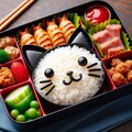 猫の日弁当 2枚目