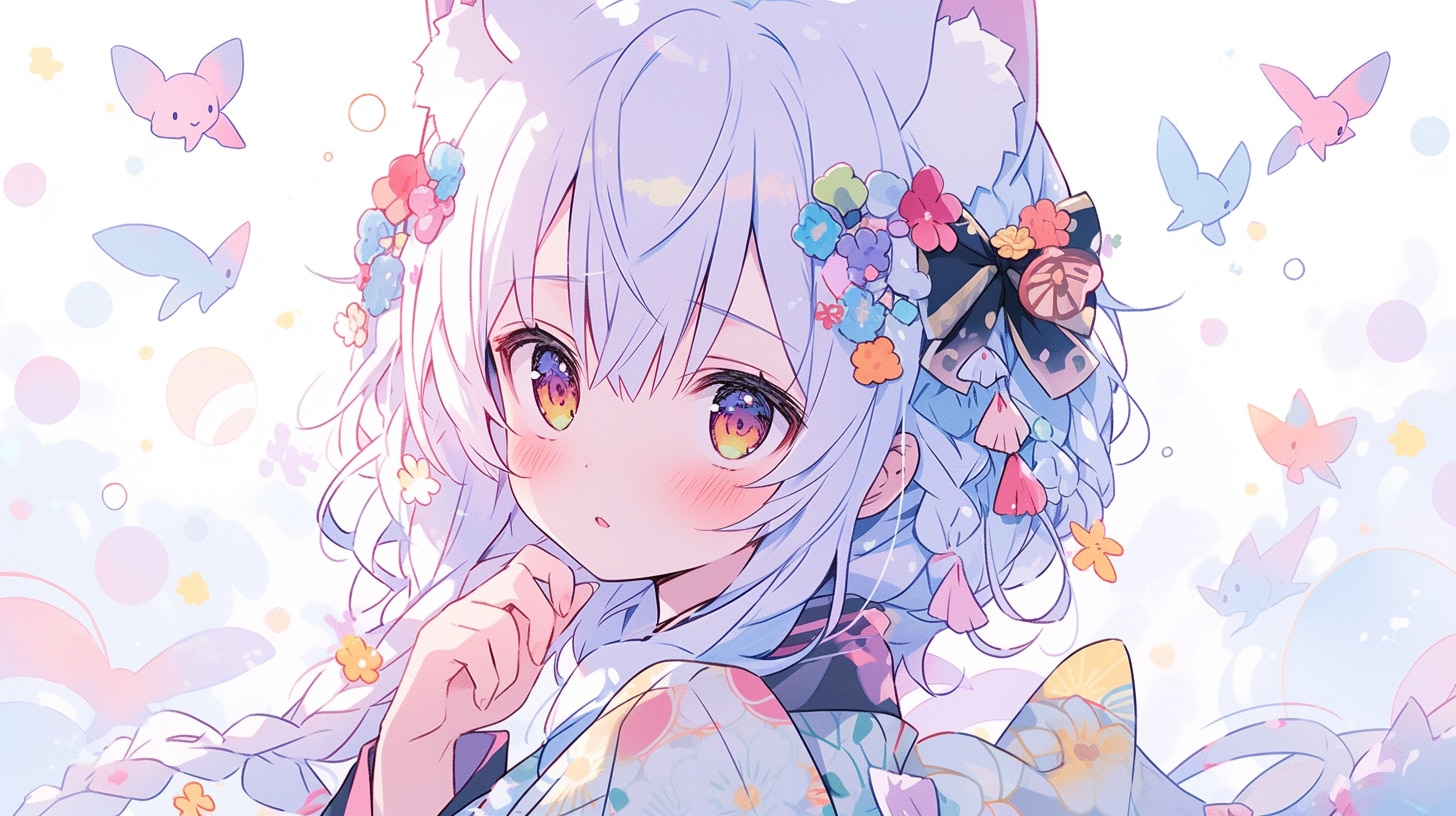 花冠の少女と夏の夢幻 | の人気AIイラスト・グラビア