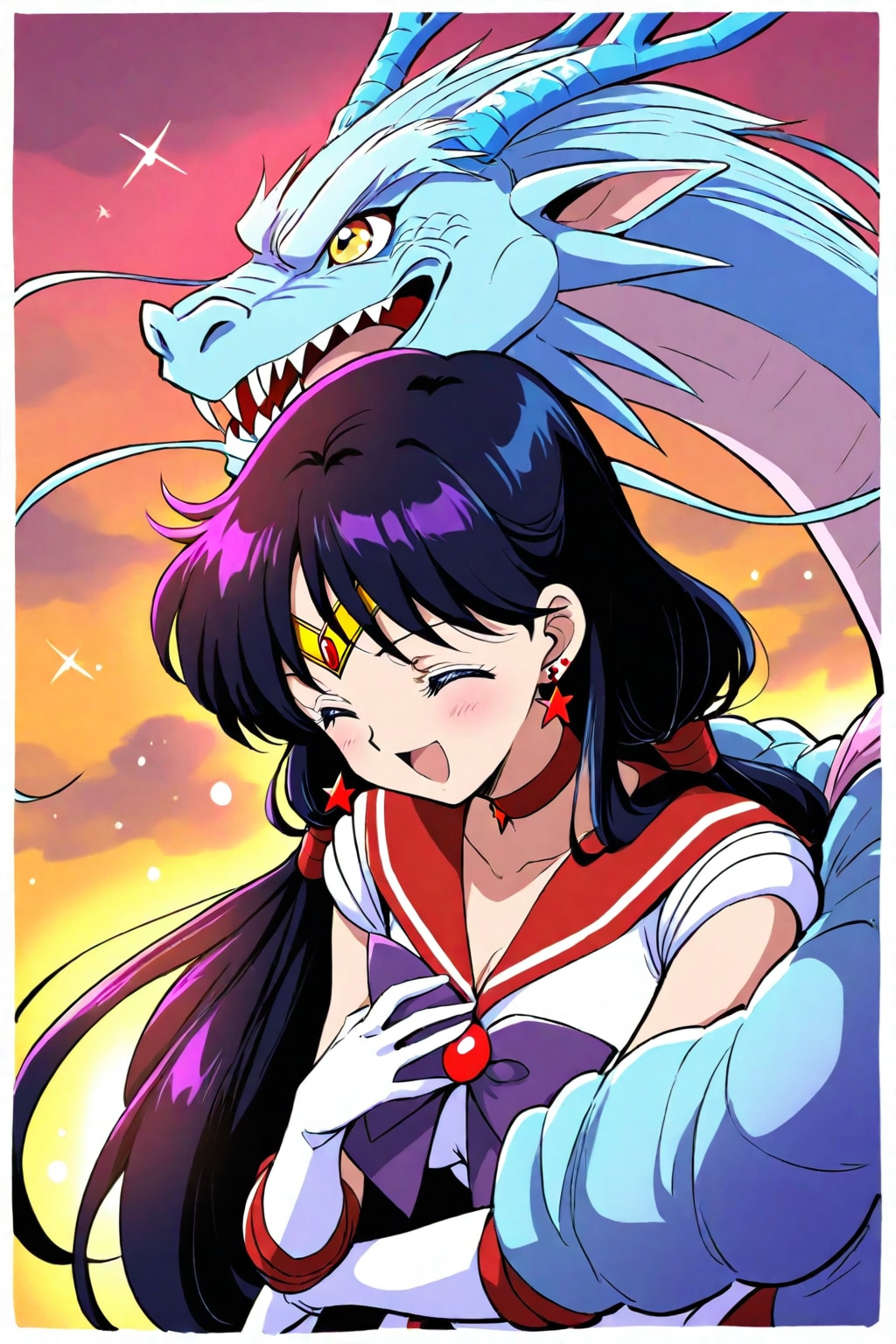 ママは二代目セーラーマーズ！第五話 | の人気AIイラスト・グラビア