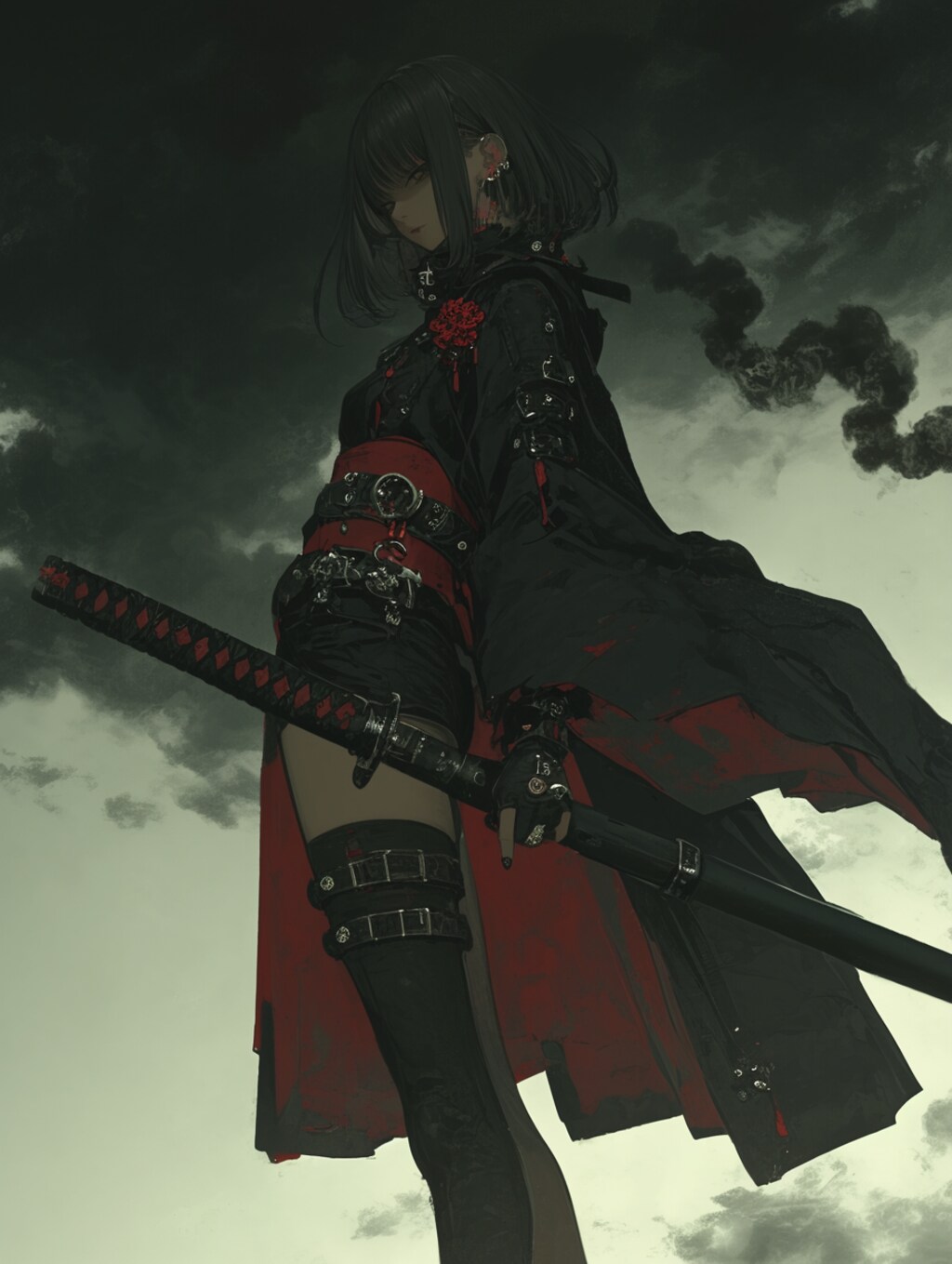 妖刀使いの忍[kunoichi] 紅【BeNi】