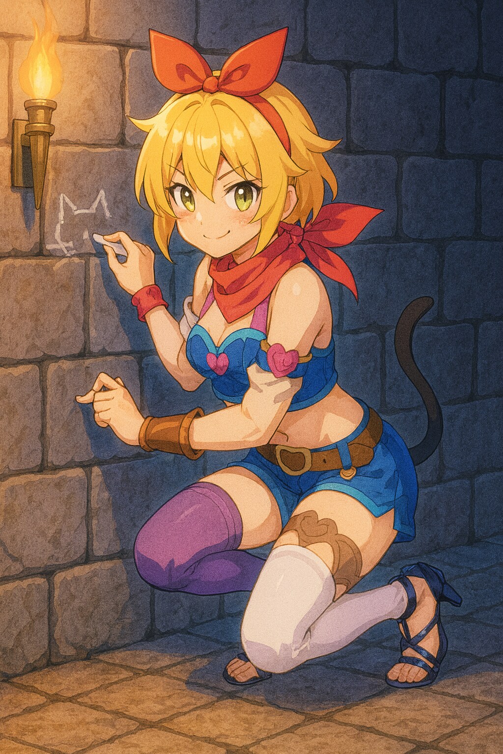 落書きキャット | の人気AIイラスト・グラビア