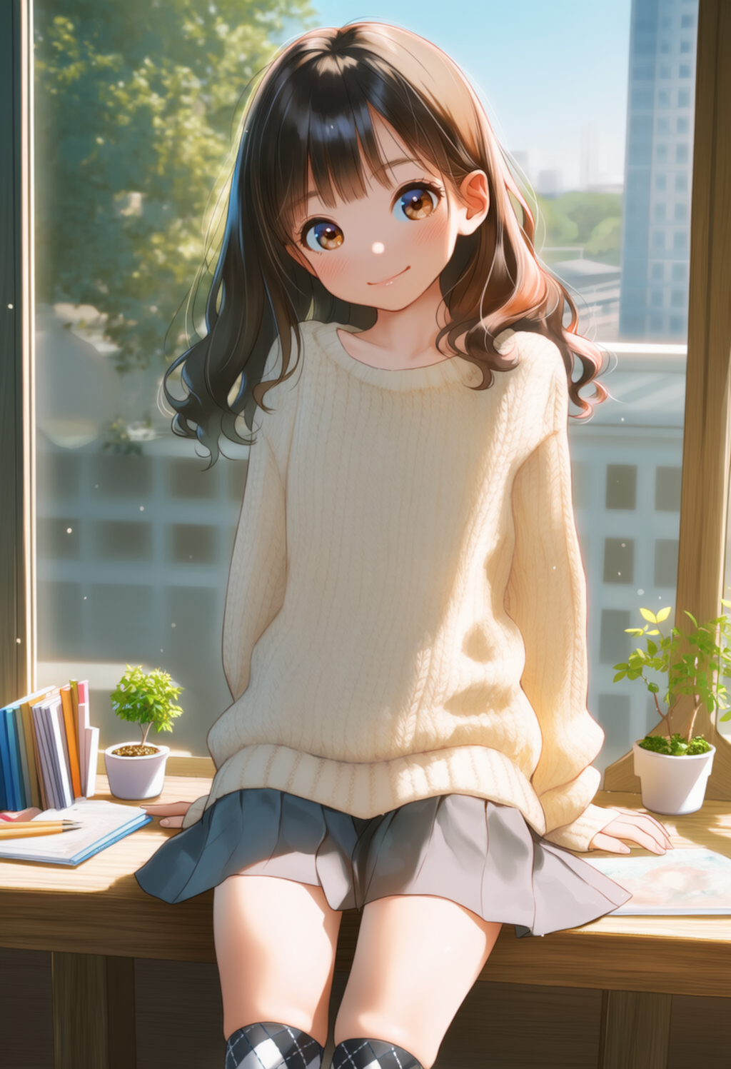 陽だまりの窓際