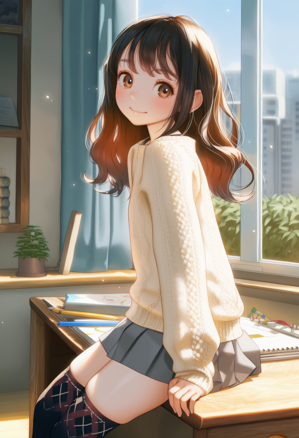 陽だまりの窓際